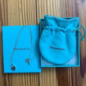 RETURN TO TIFFANY Mini Heart Lock Necklace